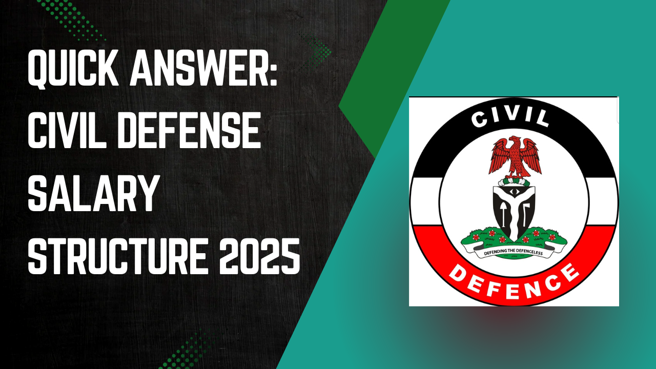 Civil Defense Salary