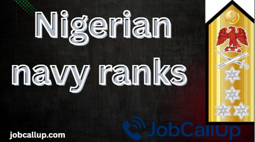 Nigerian navy ranks