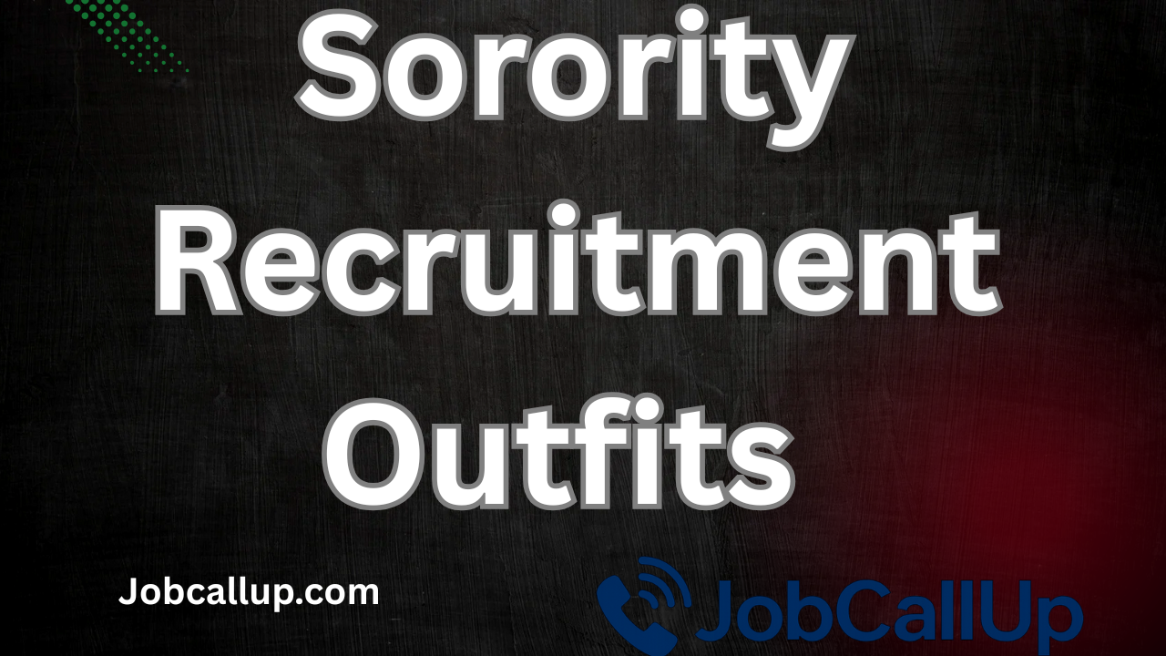 Sorority Recruitment Outfits